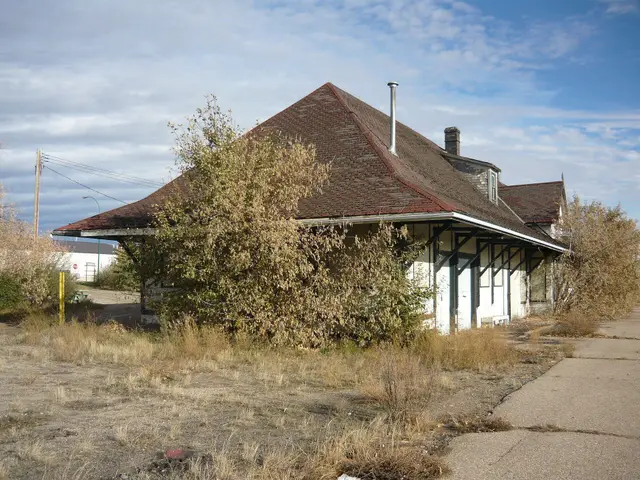 The old Grand Trunk Pacific railway station