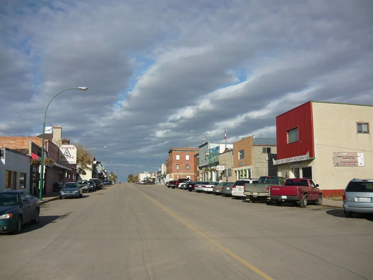 Main Street looking north, 2009